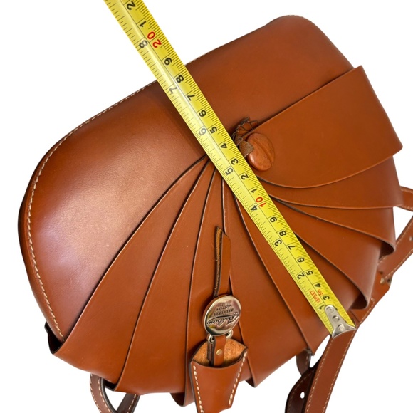 Boldrini Selleria opera shell bag brown leather beautiful - Picture 9 of 14